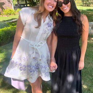 Zimmermann Blue Iris Flip Dress